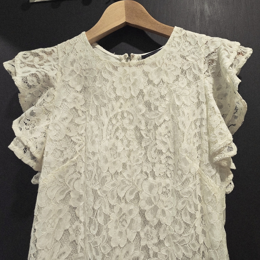 Tommy Hilfiger NWT Scuba Sheath Lace Midi 6